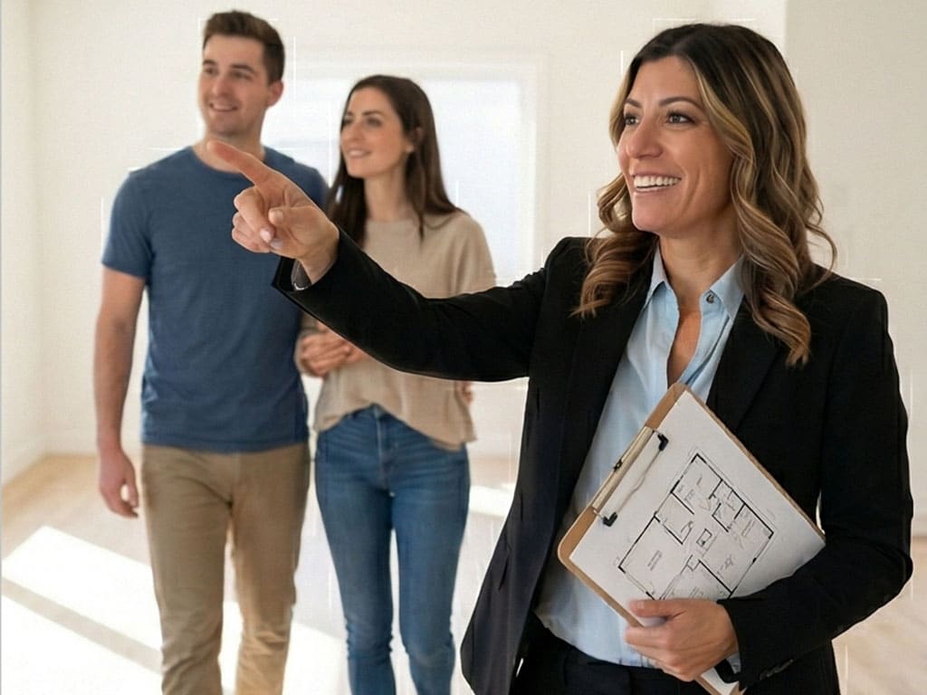 Courtney Working with the Buyers