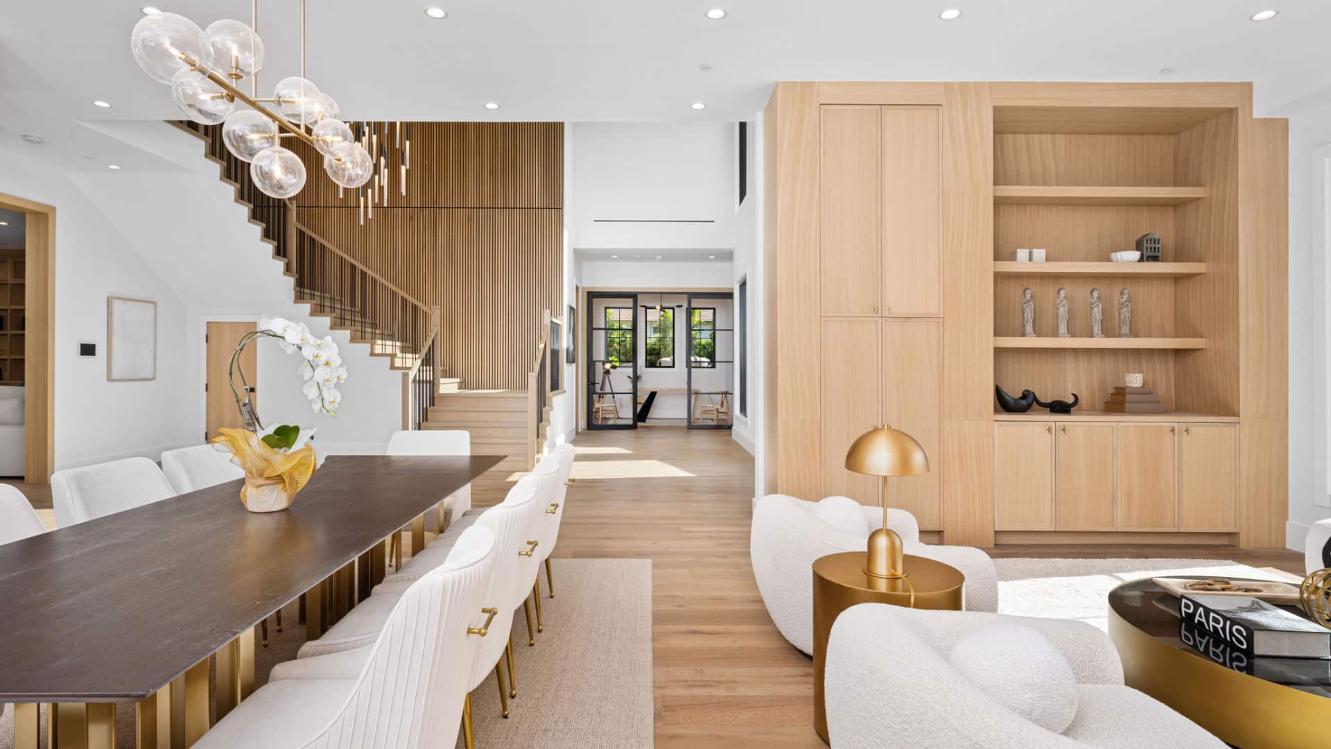 Luxurious Living and Dining Room